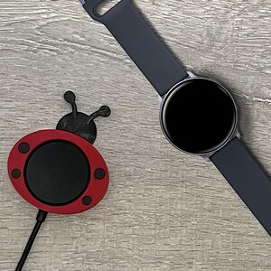 Cute Ladybug Skin/Cover for Samsung Galaxy Watch Charger