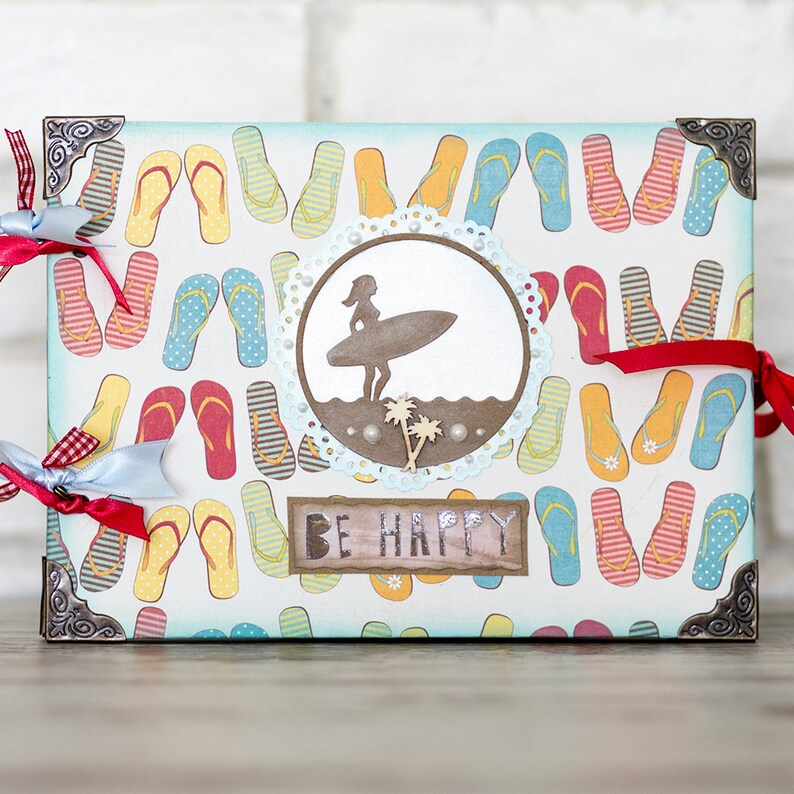 Beach Wedding Gift Family Photo Album Travel Wedding Scrapbook Etsy