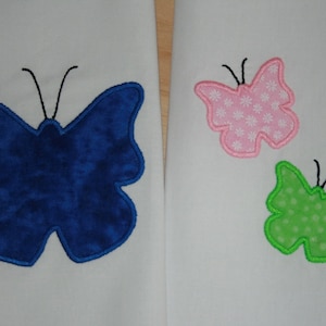 Simple Butterfly Applique Pattern + Bonus Design