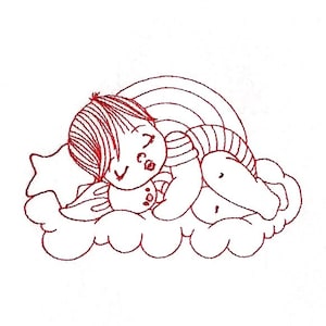Up in the Air Baby Boys 06, sleeping boy