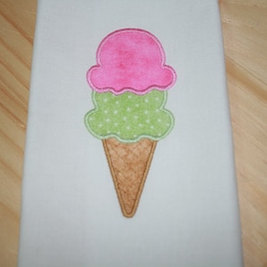 Eis-Applikation-Muster