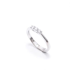 Diamonds Engagement ring, 14K White Gold Ring,  diamond ring, white gold ring ,14k ring gift for her, Three stone ring goopss.