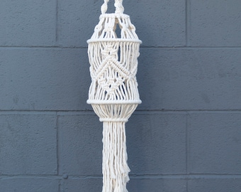 Celeste Macrame Mobile / Lantern / Tapestry / Fiber Art