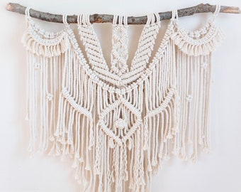 Crane Macrame Wall Hanging / 5mm Rope / Large Scale Macrame