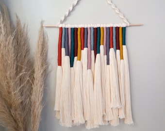 Clark Macrame Wall Hanging | Modern Tassel Tapestry