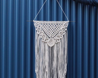 Echo Macrame Wall Hanging / Tapestry / Cotton Rope 3mm