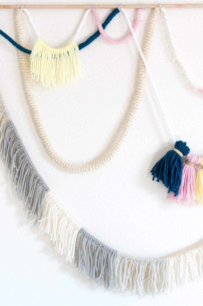 Parker Wall Tapestry // Wall Hanging // Wall Art // Rope & Etsy