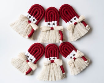 Macrame Santa Clause