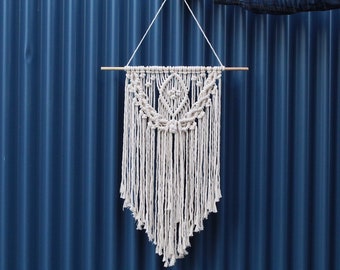Macrame Wall Hanging: Leona Design, Cotton Tapestry