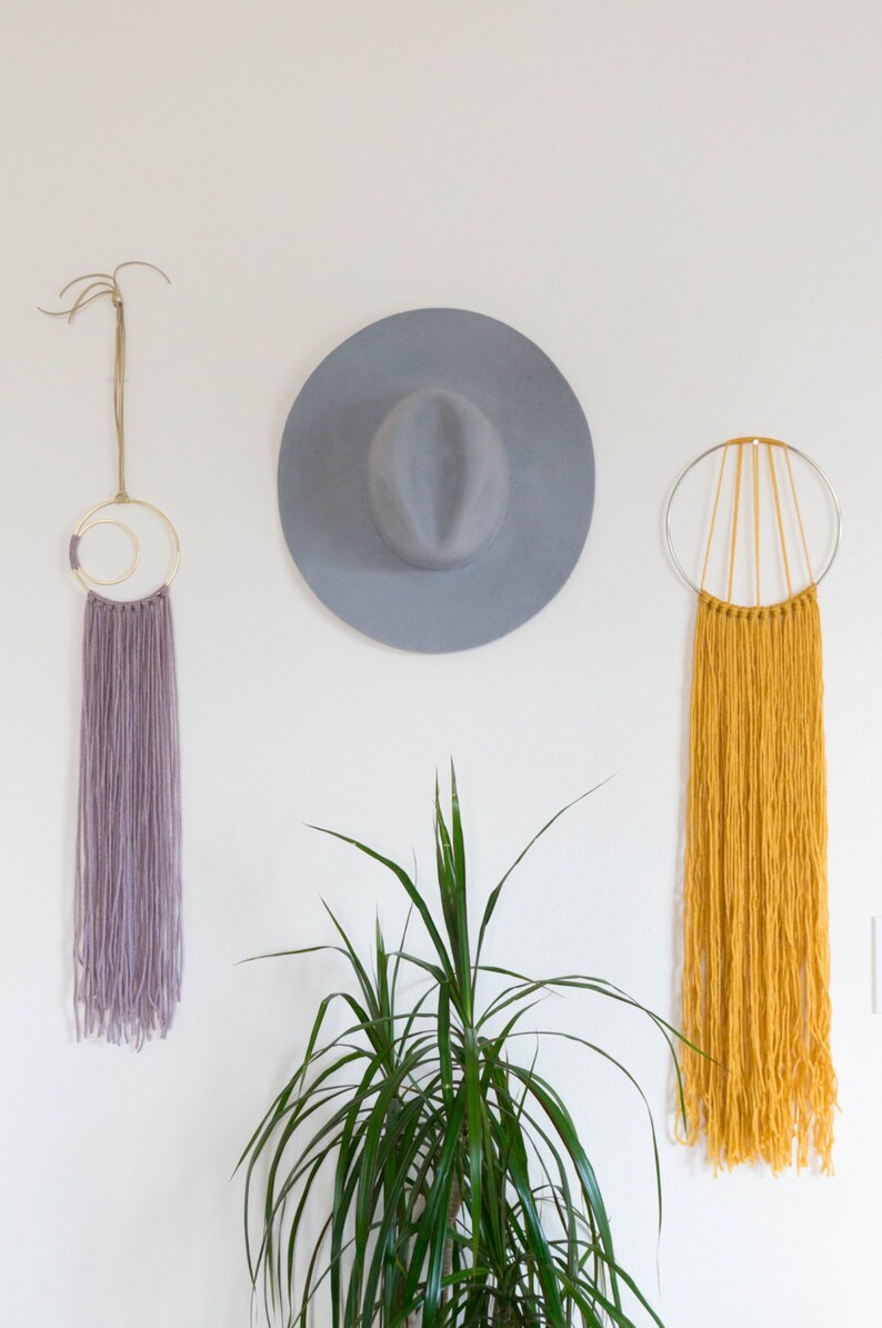 Custom Ring Tapestry // Yarn Tapestry / Wall Hanging / Etsy