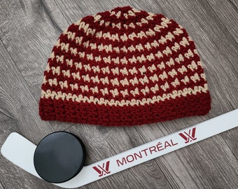 PWHL Women's Hockey Team Crochet Hat