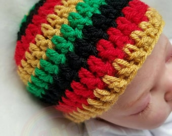 Baby Rasta Hat - Etsy
