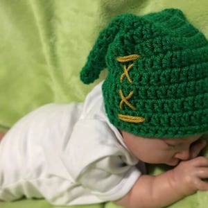 Crochet Baby Link Legend of Zelda Hat image 3