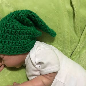 Crochet Baby Link Legend of Zelda Hat image 2