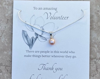 Volunteer Appreciation Necklace