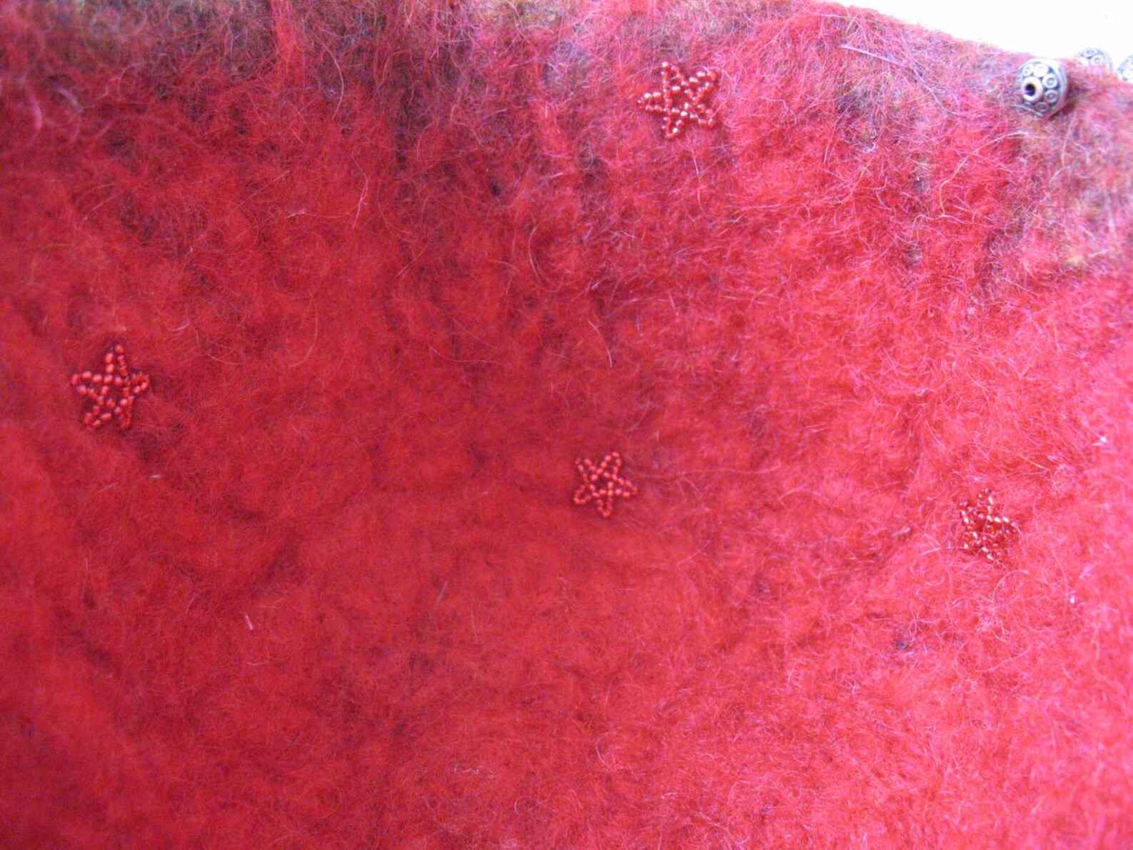 Handmade Beaded Felt Vessel Etsy