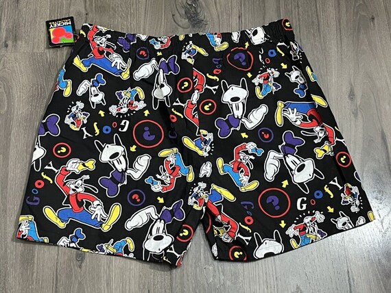 Vintage NWT Mickey Unlimited Goofy Shorts 90s Bri… - image 5
