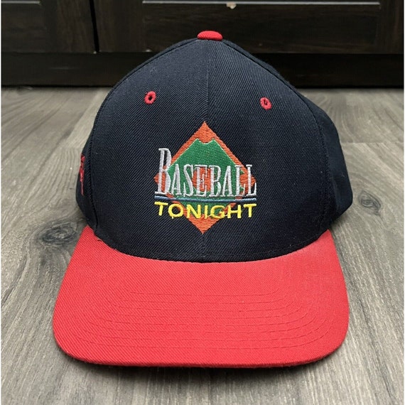 Vintage 90s ESPN Sports Baseball Tonight SnapBack… - image 1