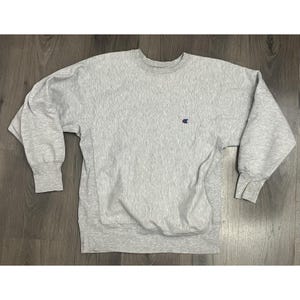 トップス 90's USA Champion reverse weave Vintage 90's Champion Reverse Weave Sweatshirt Men's XL Navy