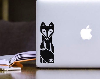 Fox Totem sticker, decal, your choice of color