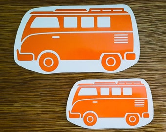 Retro RV camper sticker, decal, your choice of color