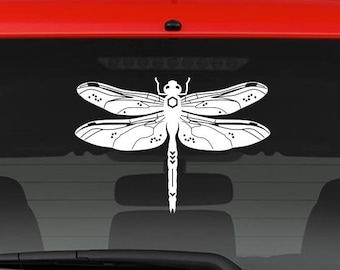 Dragonfly sticker, decal, your choice of color