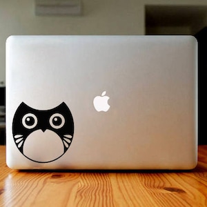 Owl sticker, decal, your choice of color