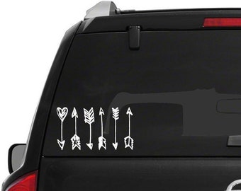 Hand drawn arrows sticker, decal, your choice of color