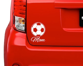 Soccer mom sticker, decal, your choice of color