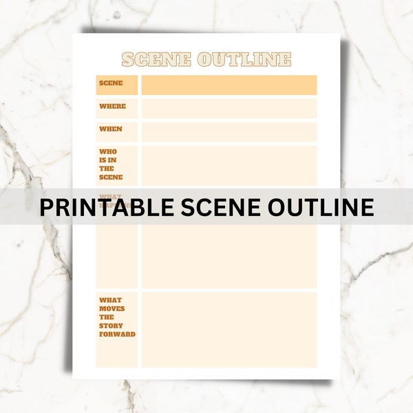 Author's Scene Outline