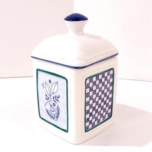 Vintage Villeroy and Boch Switch 3 Charm Series Jam Jelly Spice Jar
