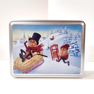 Vintage Planters Peanut Tin - Etsy