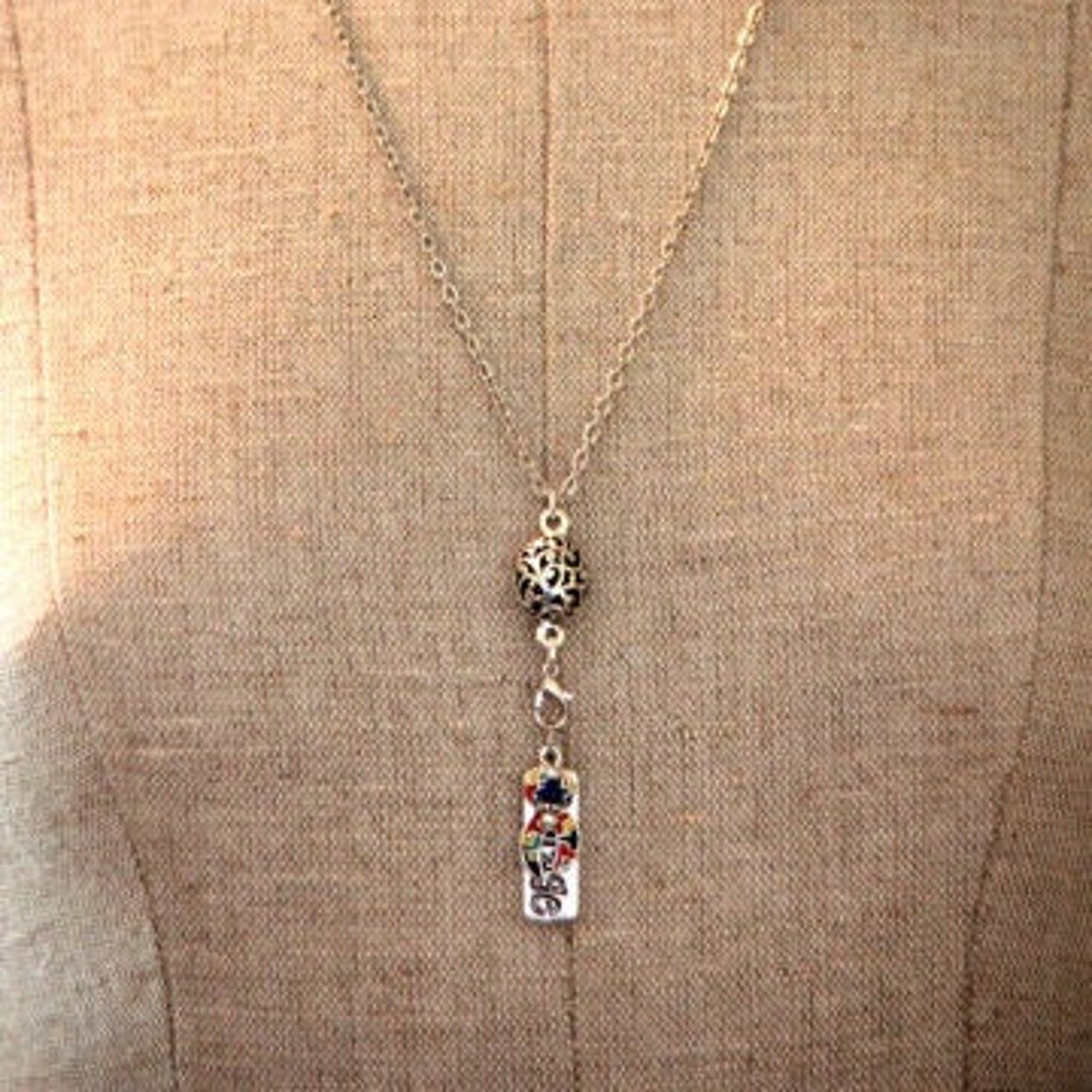 Autism Awareness Courage Puzzle Piece Silver Charm Necklace - Etsy
