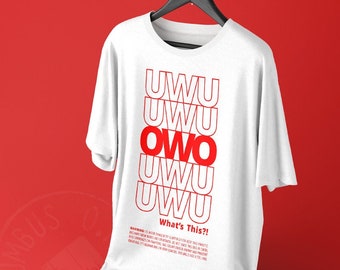 OWO Thank You Meme - Screen Printed Graphic Tee (S-4XL)