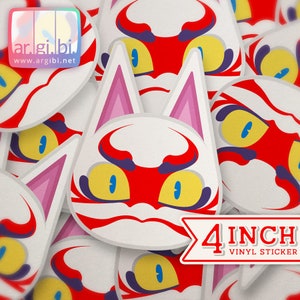 Kabuki Vinyl Sticker