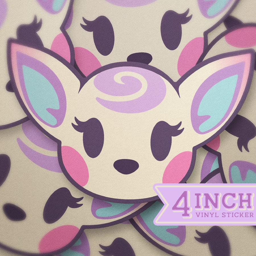 Diana Animal Crossing Vinyl Sticker / New Horizons / ACNH / Waterproof / Laminated