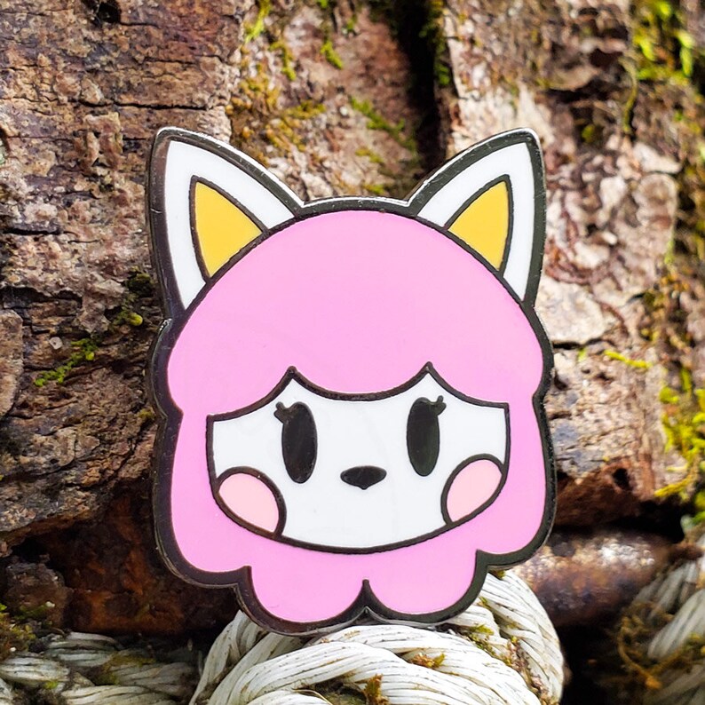 Reese and Cyrus ACNH Enamel Pin / Animal Crossing / Animal Etsy