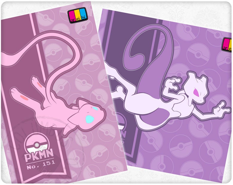 Mewtwo Legendary Psychic Pokémon Enamel Pin 