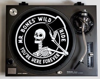 Mr. Bones' Wild Ride Record Player Slipmat