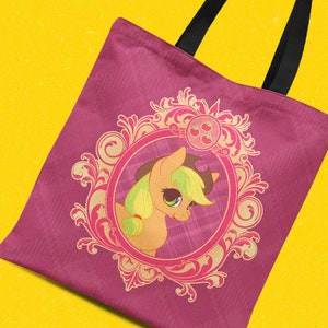 Vintage Applejack - Reusable Canvas Tote Bag