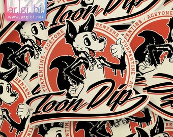 Acme Toon Dip Logo | Vinyl Sticker