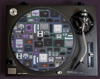 Pixel Gamer Plattenspieler Slipmat