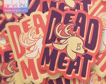 Dead Meat - Vinyl Sticker