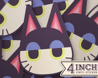 Punchy ACNH Vinyl Sticker / Animal Crossing / Animal Crossing New Horizons / Laptop Sticker / Water Bottle Sticker / Waterproof Sticker