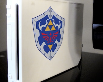 The Legend of Zelda Ocarina of Time Shield Vinyl Decal