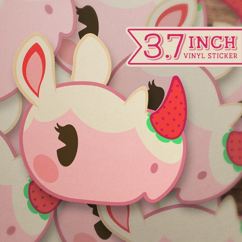Merengue Vinyl Sticker - Animal Crossing Stickers - Laptop Sticker - …