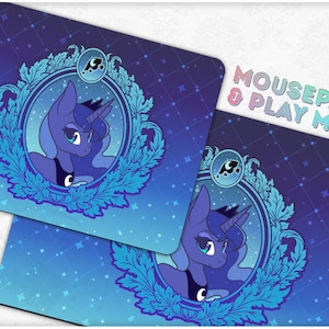 Luna Mousepad | Deskmat | Playmat