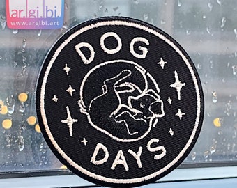 Dog Days Glow in the Dark Fabric Patch