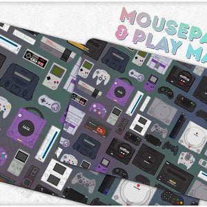 Pixel Gamer Mousepad | DeskMat | Playmat