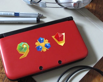 The Legend of Zelda Spiritual Stones Vinyl Decal